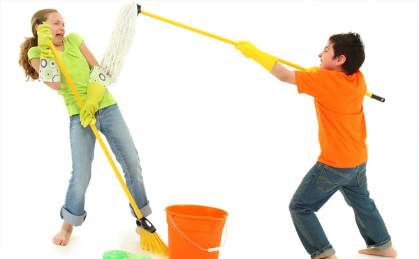 Spring Cleaning - Fun Ways to Get the Kids Involved!
