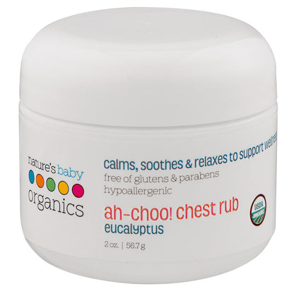 Organic Ah-Choo! Chest Rub Eucalyptus