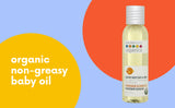 Organic Massage & Baby Oil Mandarin Coconut 4 oz