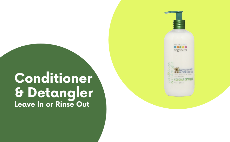 Conditioner & Detangler Coconut Pineapple 16 oz